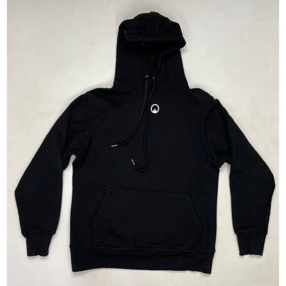 UNKNWN Core Emblem Pullover Hoodie Men Small Black - Picture 1 of 5